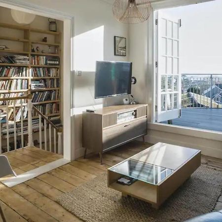 Falmouth Townhouse With Panoramic Sea View Terrace Экстерьер фото